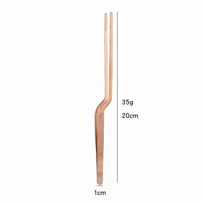 4 Pcs Stainless Steel Kitchen Chef Cooking Tweezers Precision Tongs