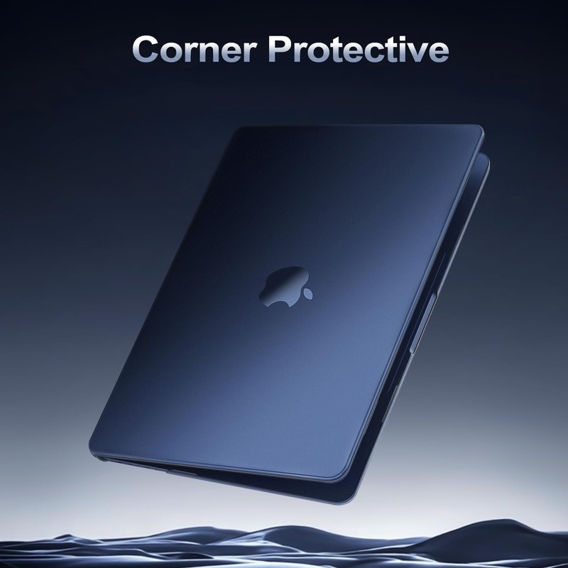 MOSISO Compatible with MacBook Air 13 inch Case 2025 2024