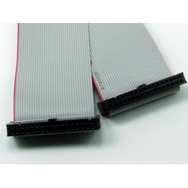 POPESQ® #A1912 IDC Cable 34-Pin 2 m 2.54 mm Connector Ribbon Cable