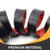 TEKDOE 1/8 Inch Thick Neoprene Rubber Strips and Solid Rubber