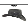 Black Jungle Dayton Leather Western Hat Australia Cowboy Hat, black