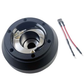 Steering Boss Kit for BRZ & 86 & GR86 (ZD6/ZD8/ZN6/ZN8) for Ver2 MOMO Type with Airbag Canceller, External Steering Replacement, External Handle Conversion Adapter (Steering Boss)