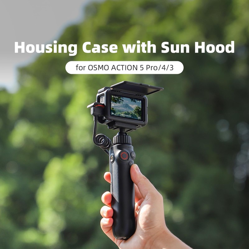 CAPART Housing Frame Cage and Screen Sun Hood for DJI