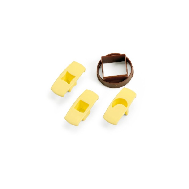 Kaiser 612706 Cookie Cutter Square 4 Pieces 4 cm