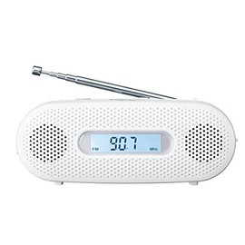 Panasonic FM-AM 2-Band Receiver, White, RF-TJ20-W