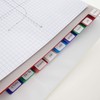 BAZIC Binder Dividers w/ 10 Color Tabs 8. 5" x