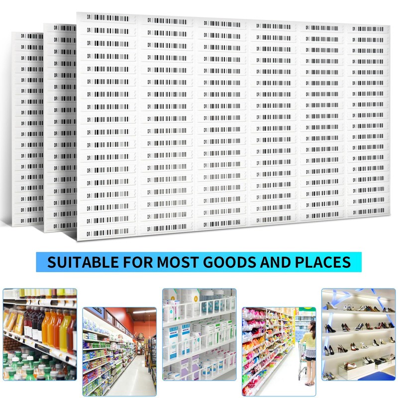 58khz AM Security Label Tags (Mock Barcodes), Acoustic Magnetic Sticker