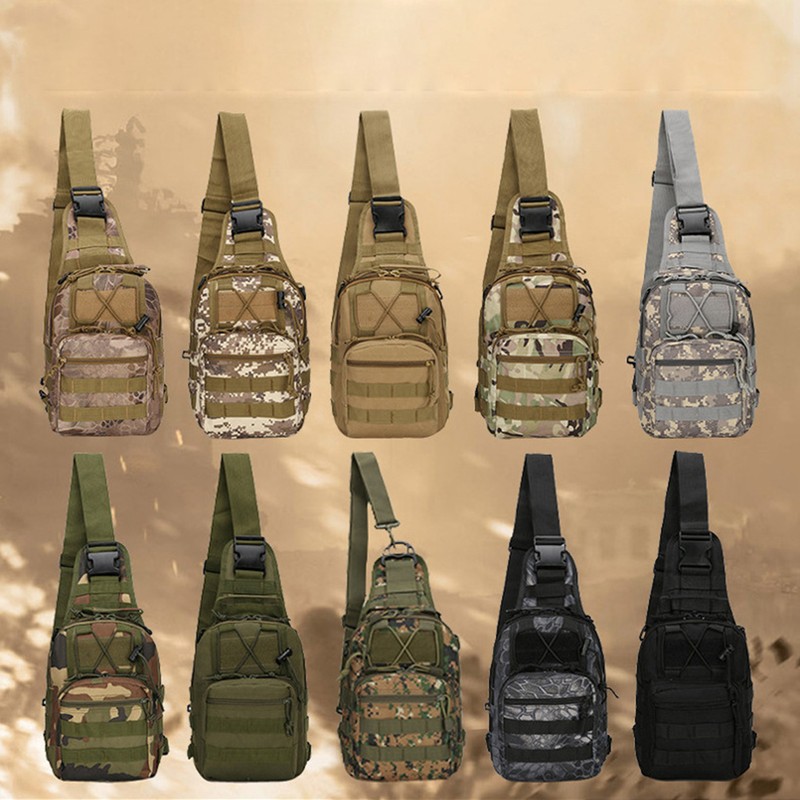 Outdoor Shoulder Military Backpack Camping Travel Hiking Trekking Bag