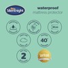 Silentnight Waterproof Mattress Protector – Deep 30cm Fitted Skirt and