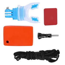 TELESIN Surfing Diving Skiing Camera Mouth Bite Mount for Gopro Hero 6 / 5 / 4 / 3