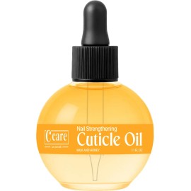 Aceite Para Cutaculas C Care Leche Y Miel 33ml Fortalecedor