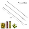 Asanta 3 PCS Stainless Steel Pickle Fork, 8.6 Inch Long