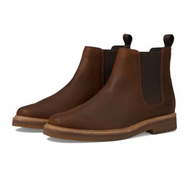 Clarks Men's Clarkdale Easy Chelsea Boot, Beeswax Leather, 12 Wide