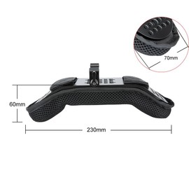 NICEYRIG Shoulder Pad Shoulder Pad Universal Shoulder Mount with 15mm Rail Block for 15mm Rod Support System Breathable Video Shooting Shoulder Pad Camcorder DV/DC Fixed Shooting Stabilization Rig -