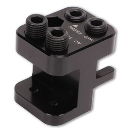 Leapiture Motorrad ATV Master Link Presswerkzeug Billet Aluminium schwarz eloxiert Ersatz für 520 525 530 Kette