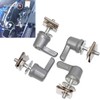AQIMY Motorcycle Saddlebag Lever Lock Bolt Nut Kit for Harley
