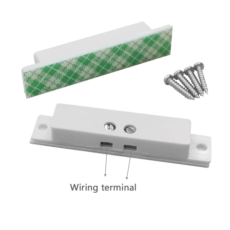 GAGALOR 20 Sets NC Magnetic Contacts Window Door Sensor Surface-Mounted