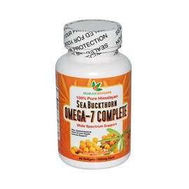 New - Seabuck Wonders Sea Buckthorn Omega 7 Complete - 500 mg - 60 Softgels