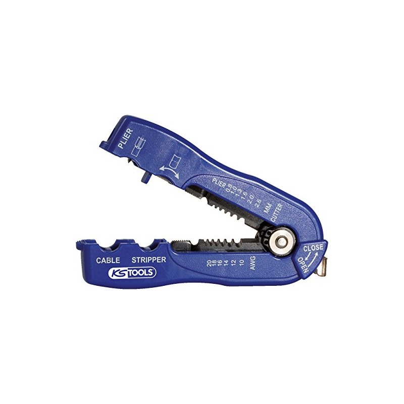 KS Tools 115.1252 Multi-funct.stripping tool, 0.8-2.6mm