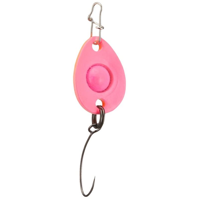Mukai BB-6 Spoon, Peresp Bump, 0.08 oz (2.1 g), Orange/Pink