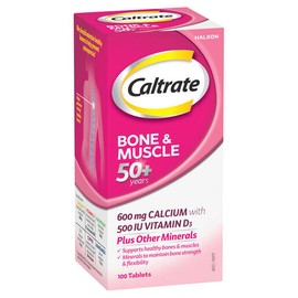 Caltrate Bone & Muscle 50+ Years 100 Tablets