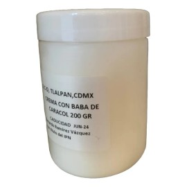 Cold Cream Blanco Con Baba De Caracol 200g