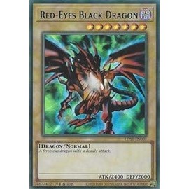Red-Eyes Black Dragon (Blue) - LDS1-EN001 - Ultra Rare - 1st Edition