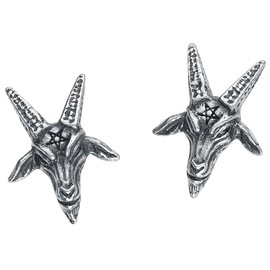 Alchemy - Baphomet - Stud Earrings