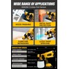 Cordless Paint Sprayer with 2 Batteries， HVLP Electric Paint Gun,