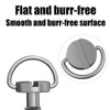 4 Pieces 1/4 Inch Screw Stainless Steel Tripod Screws 1/4