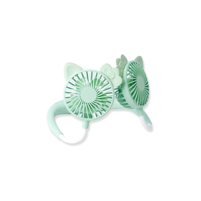 CM TOP Mini ventilador portatil para el cuello con 3