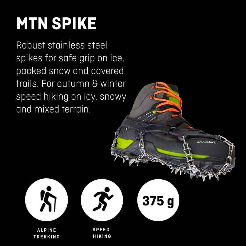 Salewa MTN Spike Crampon, black, m