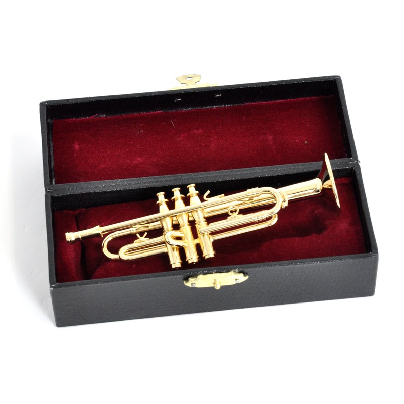 SUNRISE SOUND HOUSE Sunrise Soundhouse Miniature Musical Instrument Trumpet 1/6
