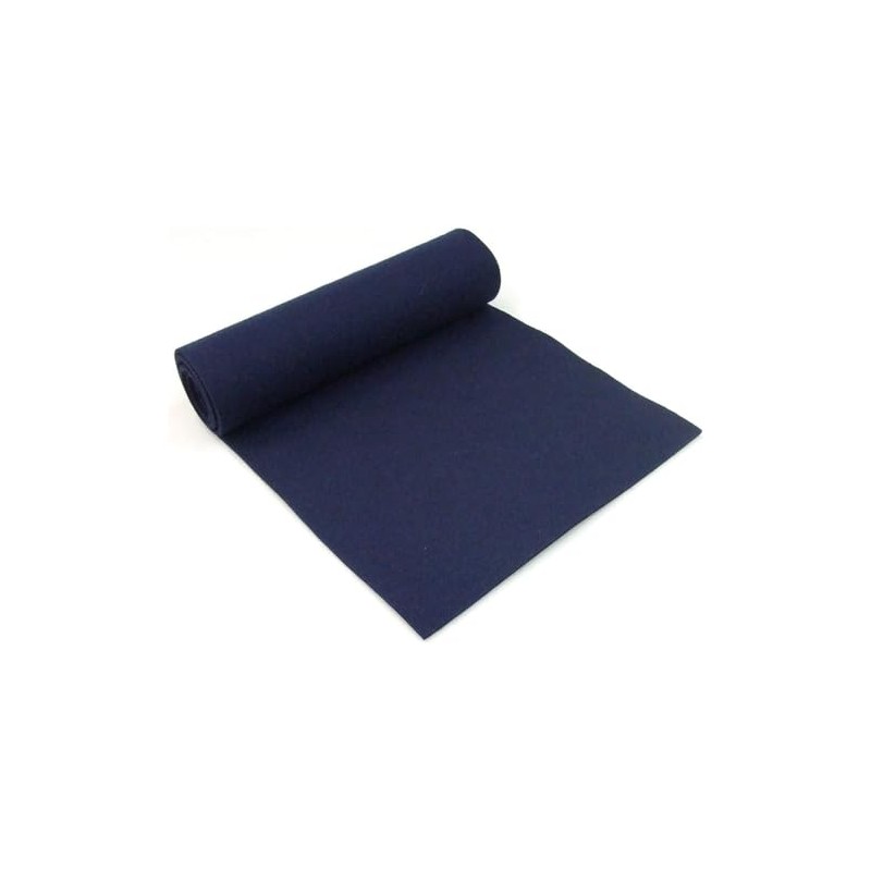 【書初め】 八切判用 下敷き 毛氈 2mm 220×740mm (濃紺)