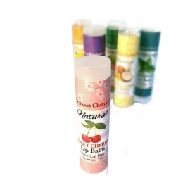 Amish Country Essentials "Handmade" SWEET CHERRIES LIP BALM ~ All Natural & Handmade Cherry Taste 4 SPF Made in USA