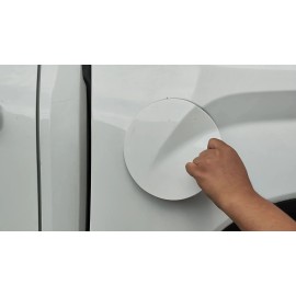 CSKT2022 Aluminum Fuel Tank Door Cap Lid Gas Filler Locking Fits Toyota Tundra 2022-2025