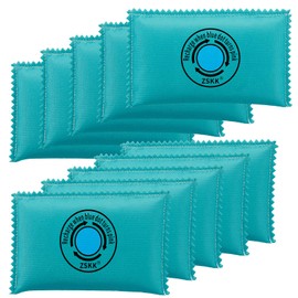 ZSKK 100g Rechargeable Desiccant Pack of 10,Silica Gel Desiccant Packets,Moisture Absorbers for Storage Bins, Suitcase, Gun Safe, 3D Filaments, Electronics,Desiccant Dehumidifier for Closets,Cars