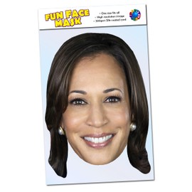 Party People 1 x Kamala Harris - Celebrity Face Mask - Ready To Wear - Kamala H