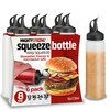 6 Pack Condiment Squeeze Bottles - 8 Oz Squirt Bottles