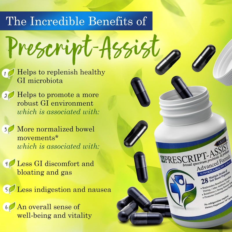 Prescript-Assist Light - 28 Strains Soil Microflora Probiotic and Prebiotic