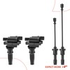A-Premium 2 Ignition Coils with 2 Wire Compatible with Hyundai