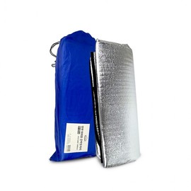 Double-sided outdoor silver foil mat (small) 1500x2000mm outdoor mat portable mat Waterproof Picnic Mat 2ea