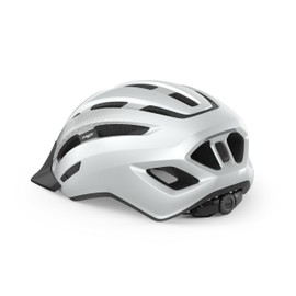 MET - Downtown Leisure Cycling Helmet In White Size Medium/Large (58-61 cm)