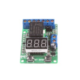 NOYITO Voltage Relay Module Upper Lower Limit Detection Control Switch Off ON Over Voltage Protection Battery Charge Discharge Timing (12V)