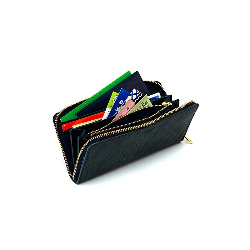 Agility affa "Grotto" Long Wallet, Bill Compartment, Coin Purse, Zip