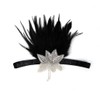 Art Deco 1920s Flapper Feather Headpiece Roaring 20s Great Gatsby