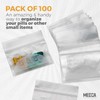 Pill Pouch Bags - (Pack of 100) 3" x 2.75"