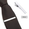 YTBUBOR 3 Pack Tie Clips for Men Long Styles Tie