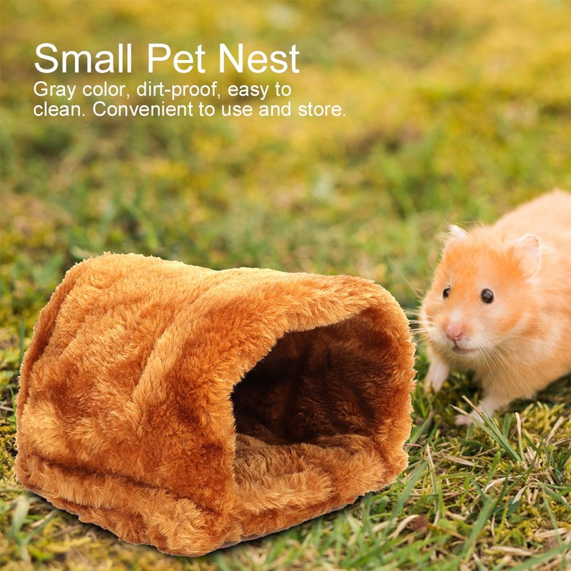 Small Pet Cotton Sleeping Nest Bed for Squirrel Hamster Sugar