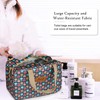 wordmouk Toiletry Bag Large Capacity Waterproof Travel Makeup Bag Portable
